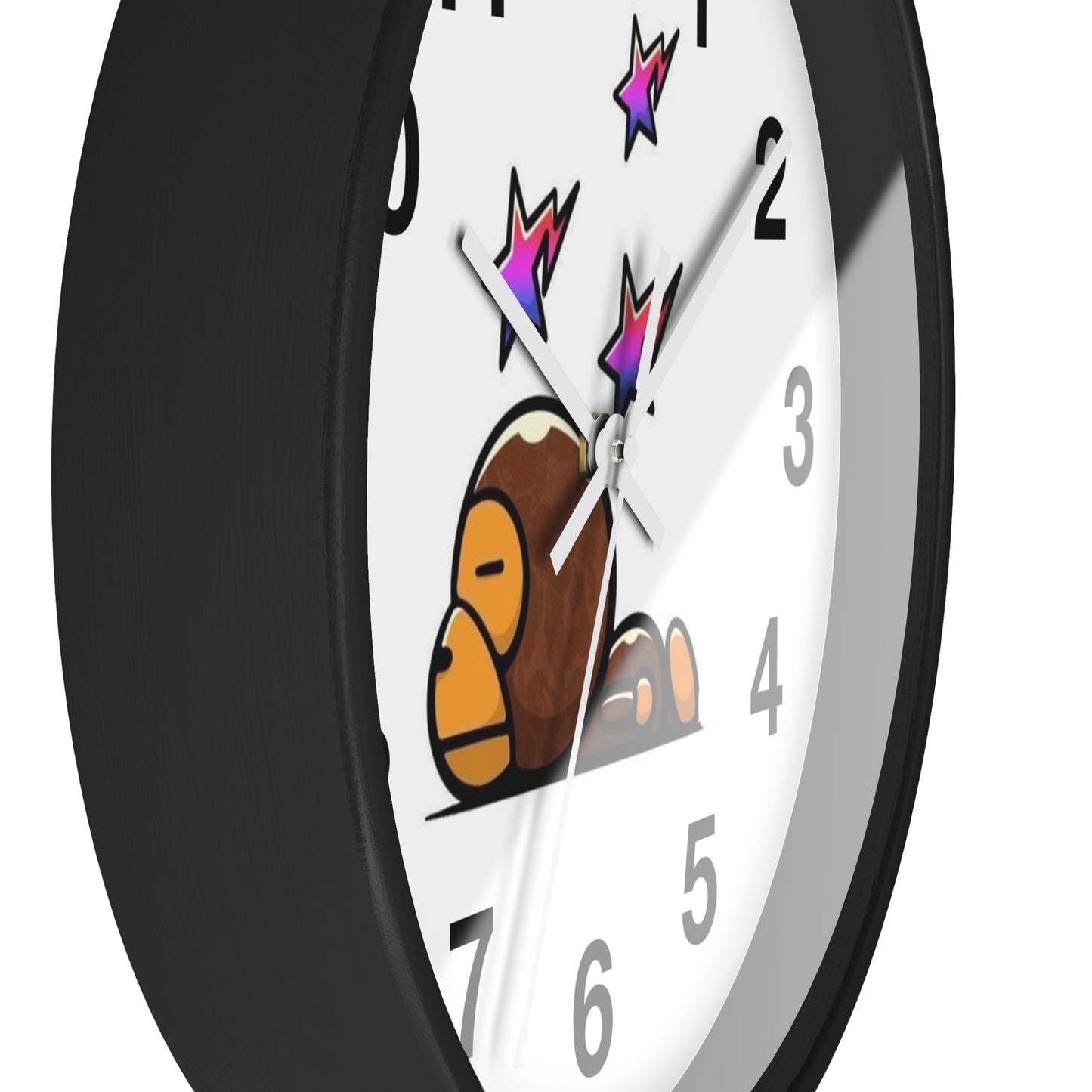 Sleepy Milo Wall Clock