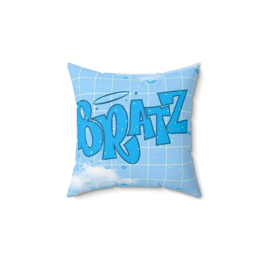 Bratz Blue Clouds Square Pillow