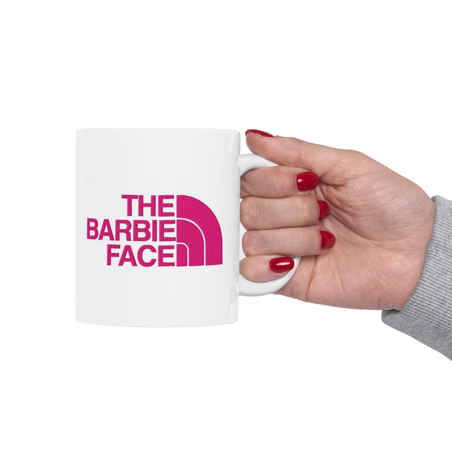 The Barbie Face Ceramic Mug