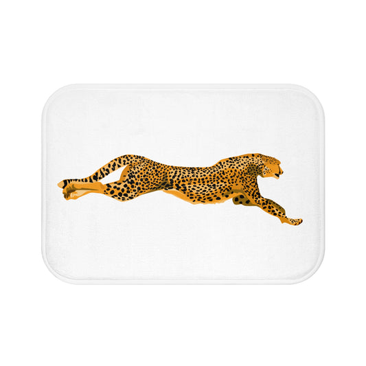 Cheetah Bath Mat