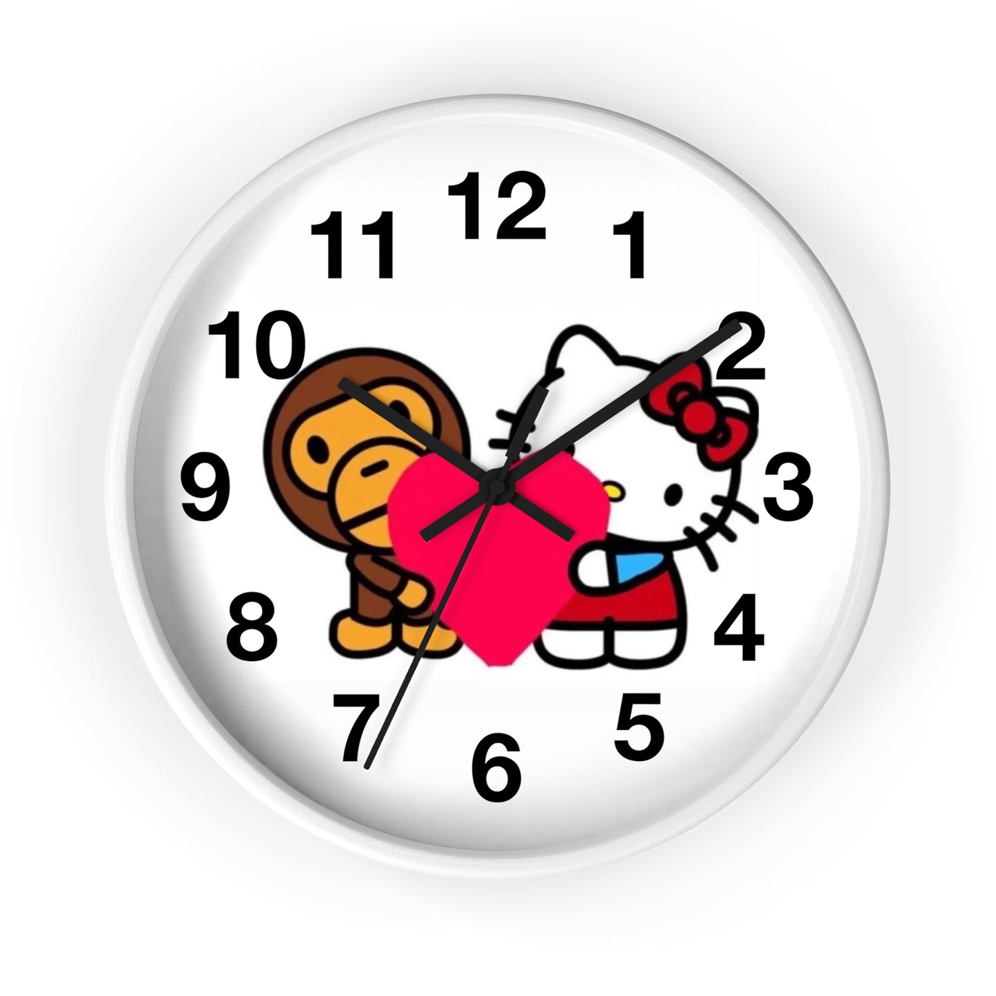 Hello Kitty Baby Milo Wall Clock