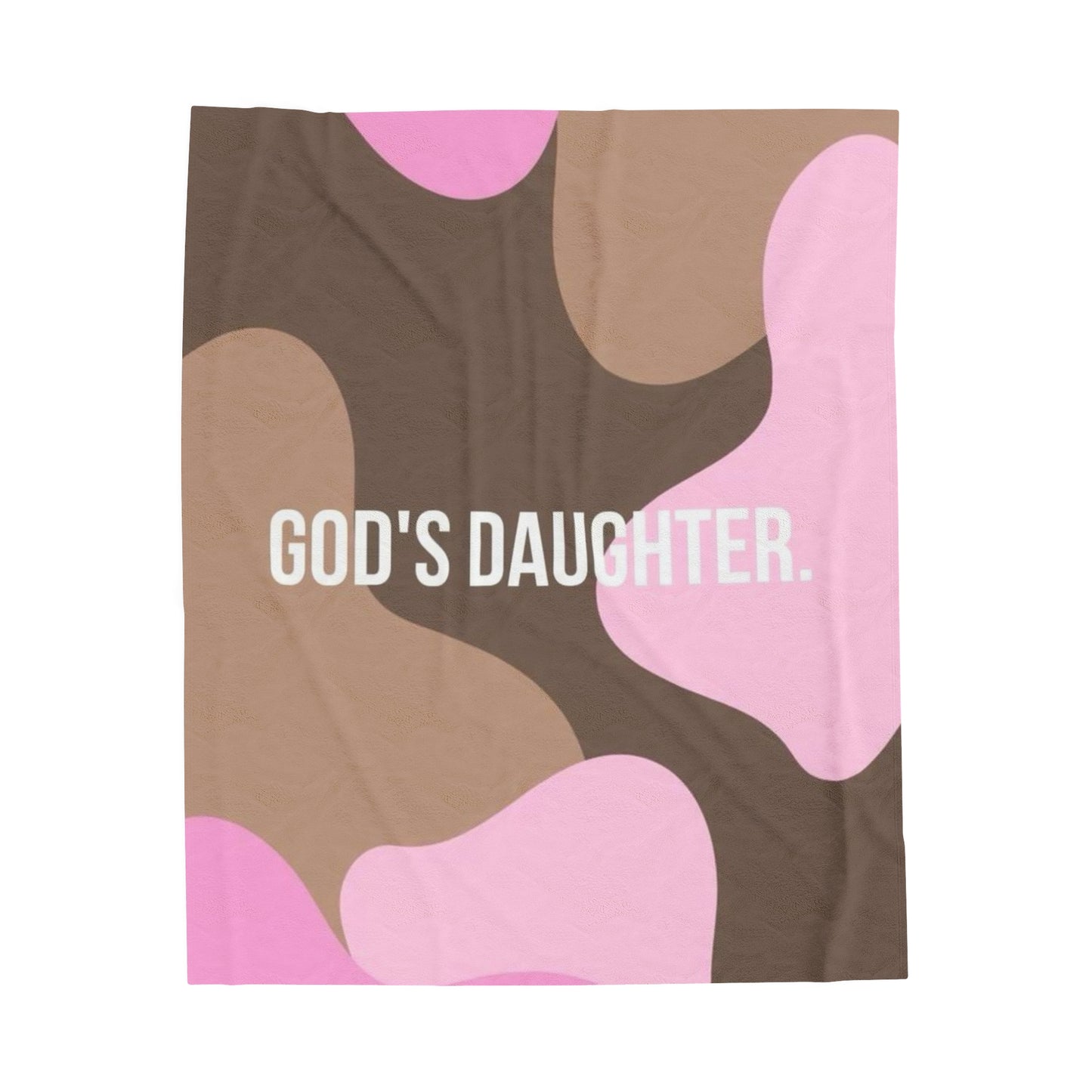 Gods Daughter Velveteen Plush Blanket