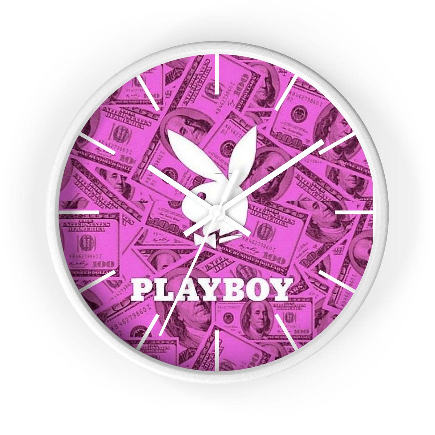 Playboy Money Wall Clock