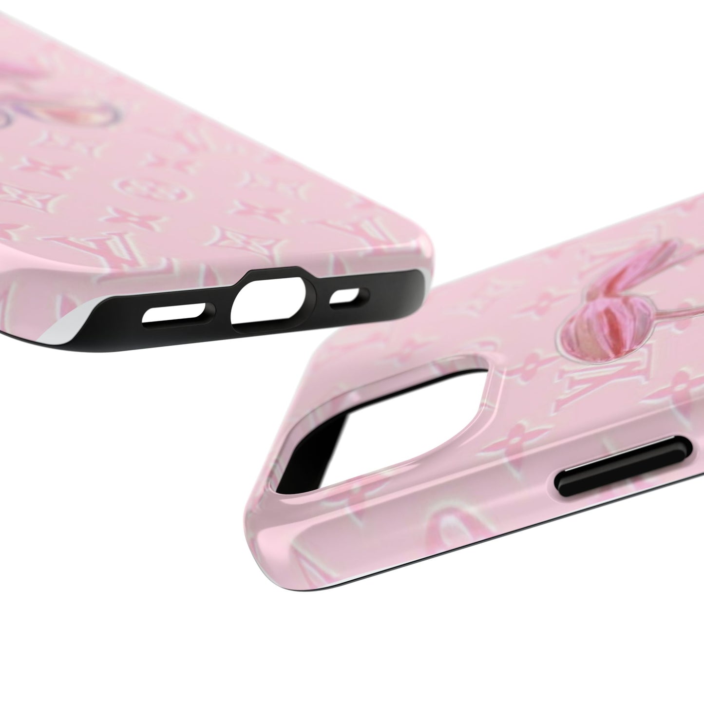 Pink LV Cherry iPhone Case