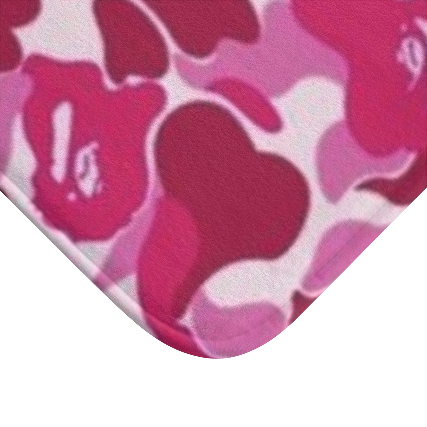 Pink Camo Bath Mat