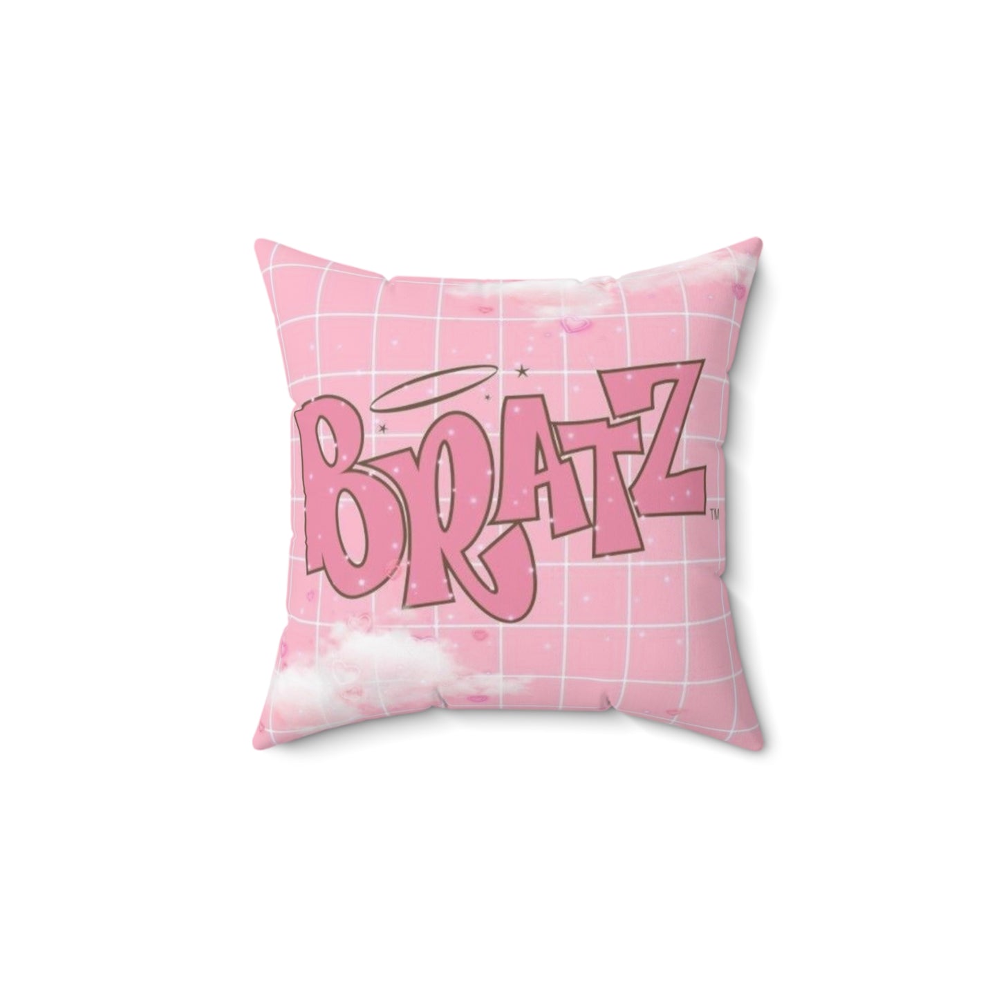 Bratz Pink Clouds Square Pillow