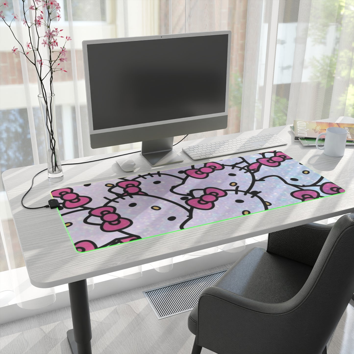 Hello Kitty LED Gaming Mouse Pad