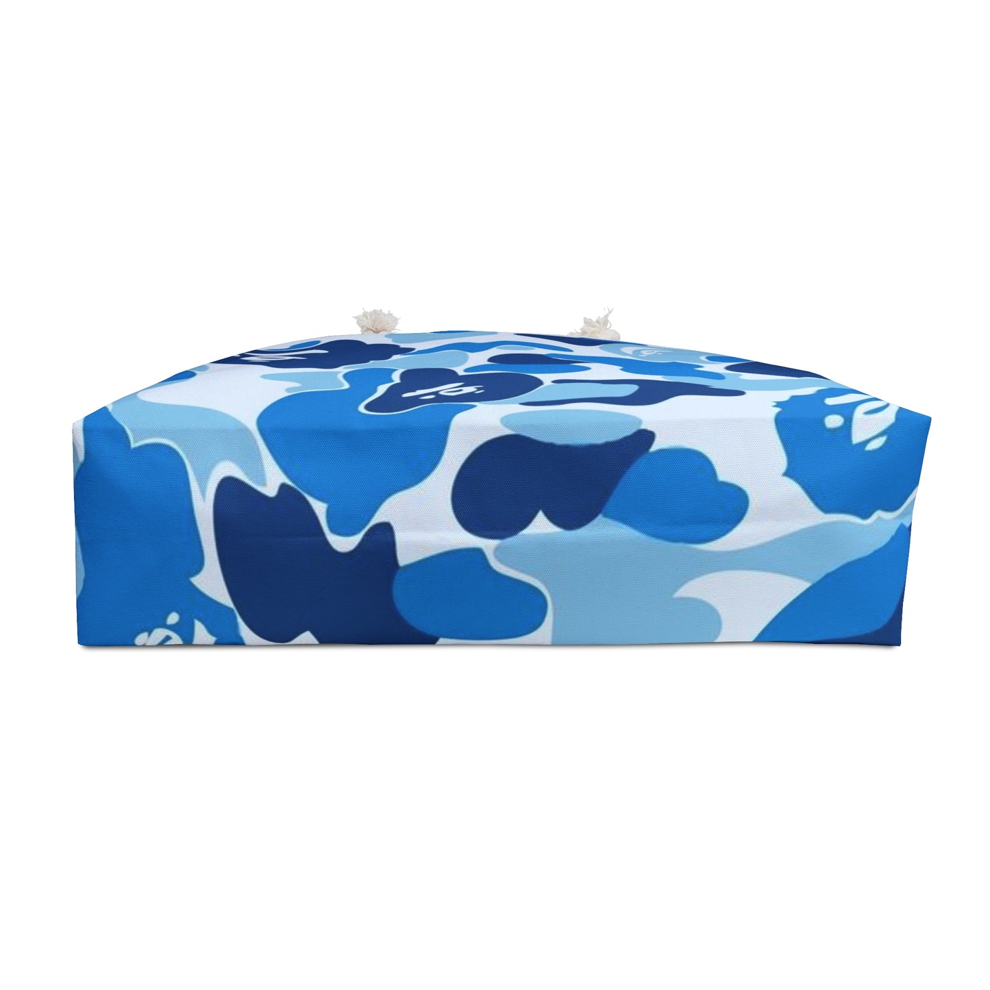 Blue Camouflage Weekender Bag