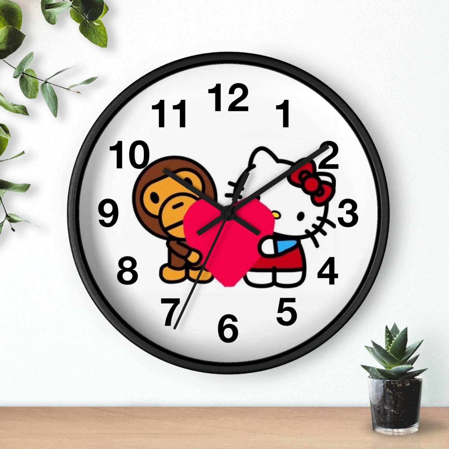 Hello Kitty Baby Milo Wall Clock