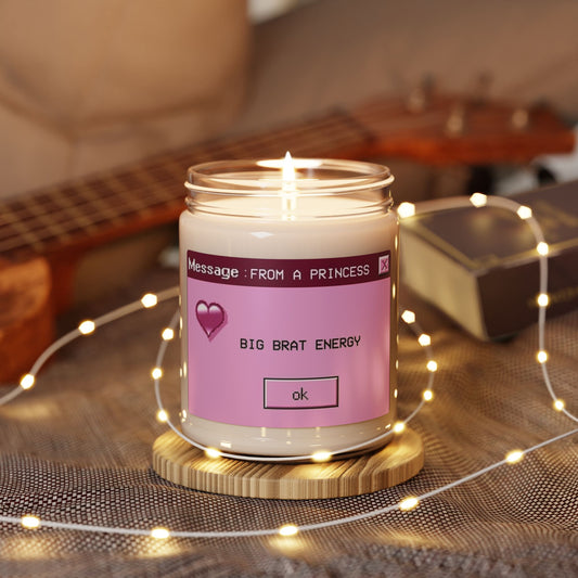 Big Brat Energy Scented Soy Candle