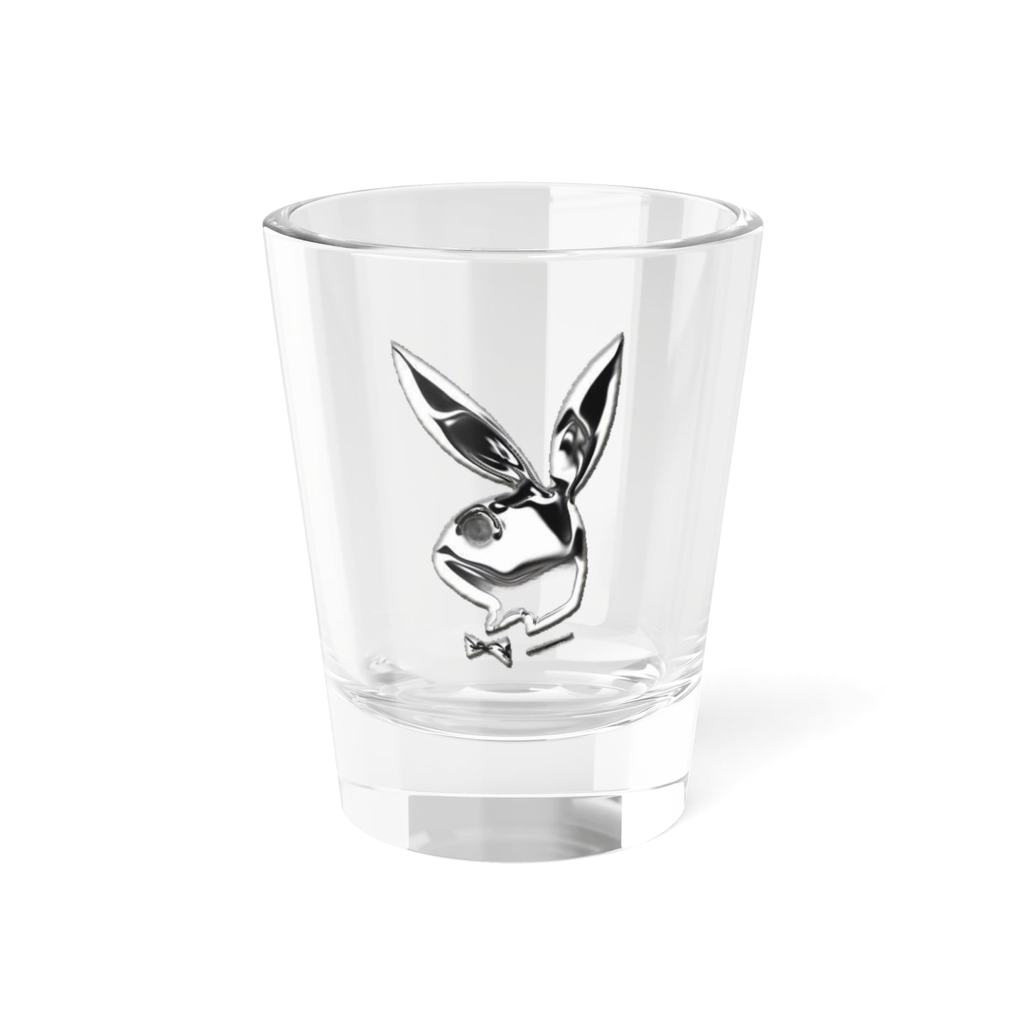 Playboy Chrome Shot Glass, 1.5oz