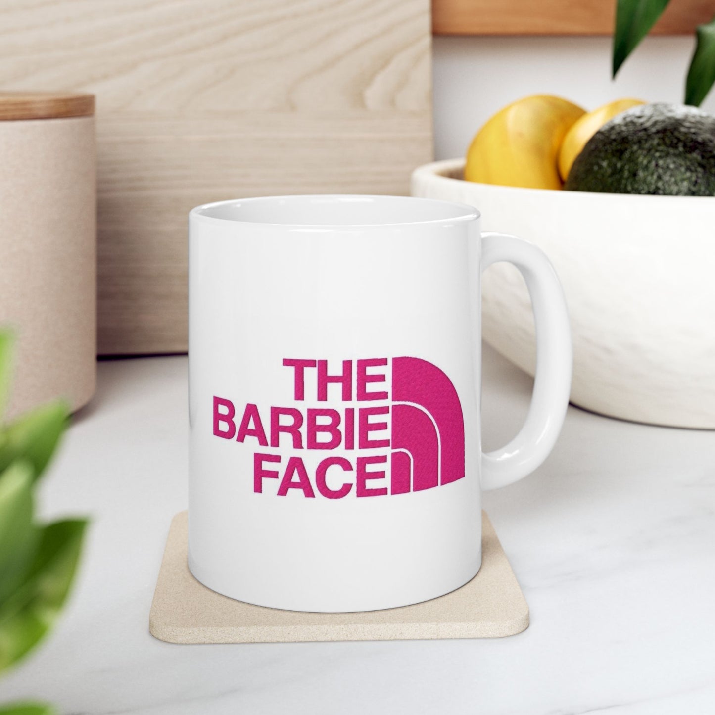 The Barbie Face Ceramic Mug