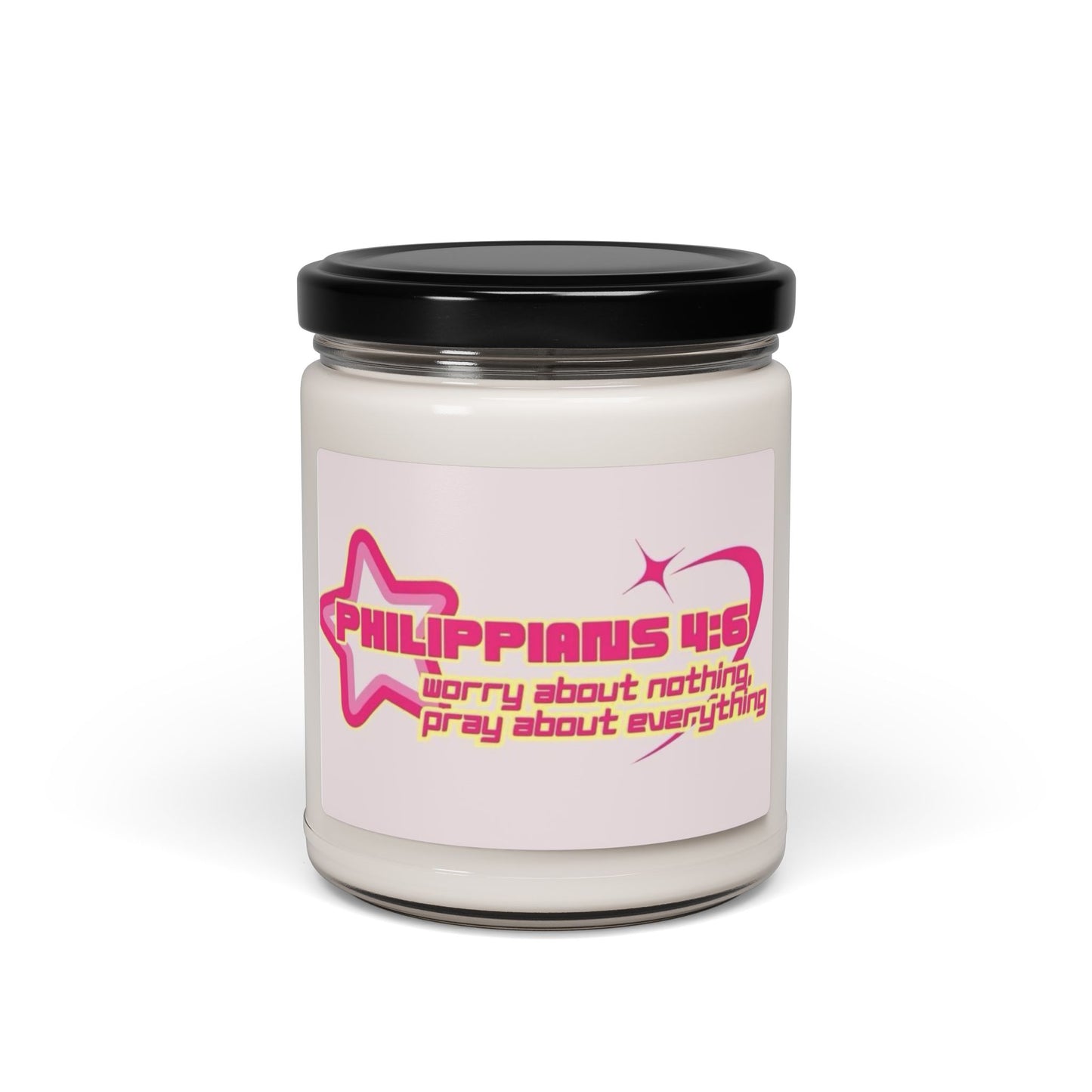 Philippians 4:6 Scented Soy Candle