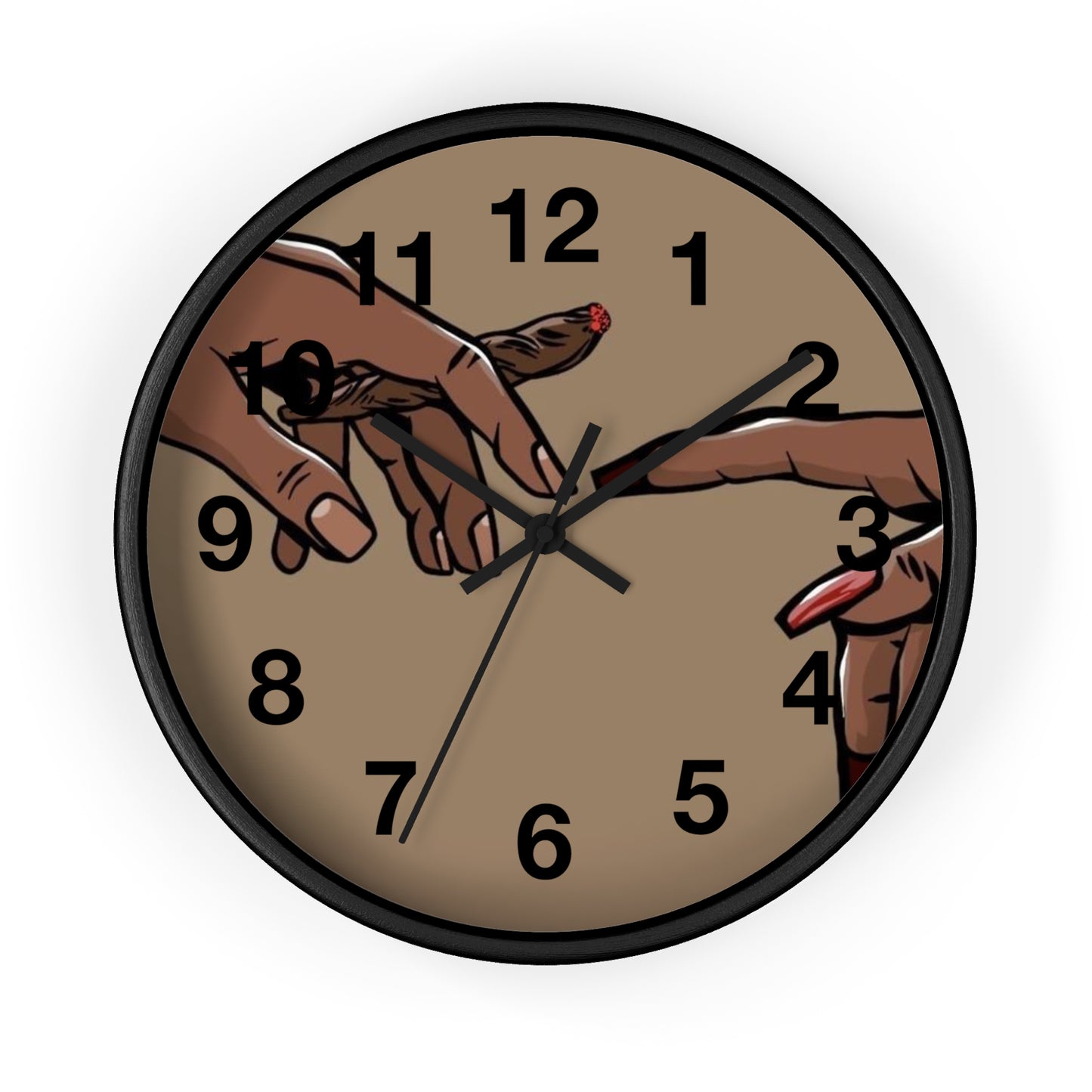 Blunt o' Clock  Wall Clock