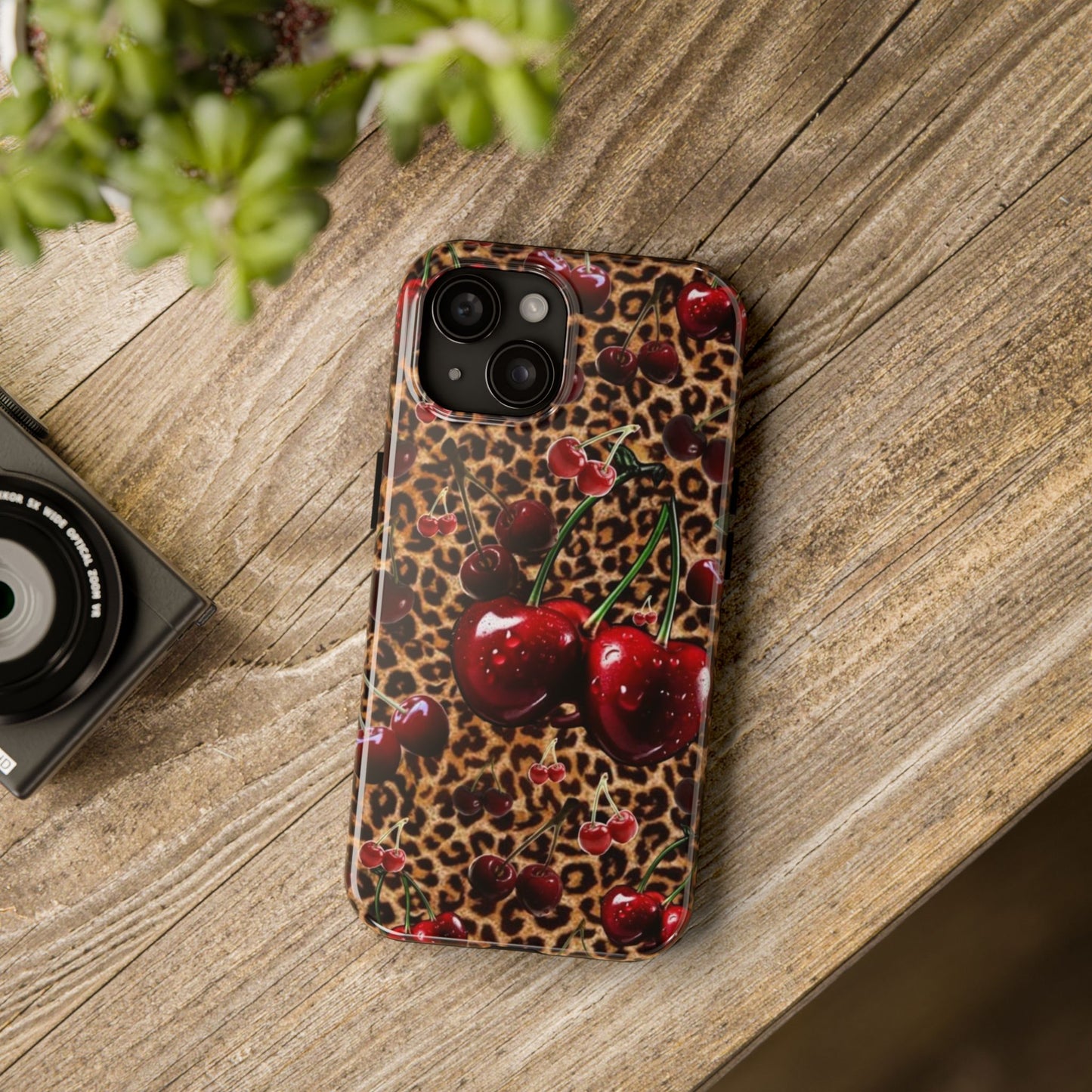 Cheeta-licious Cherry's iPhone Case