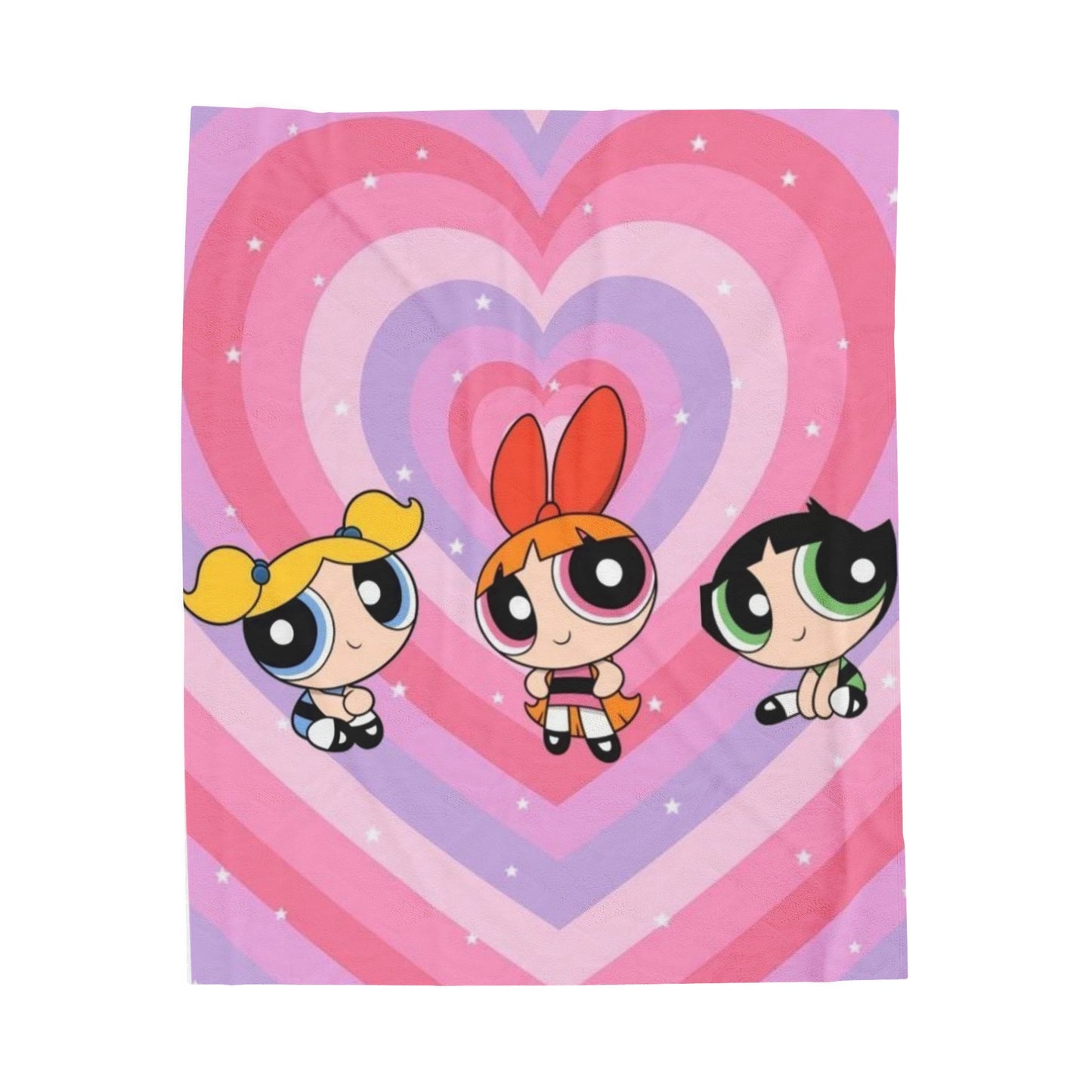 Powerpuff Girls Velveteen Plush Blanket